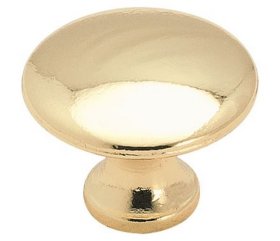 Allison Value 1-3/16" Knob - Polished Brass