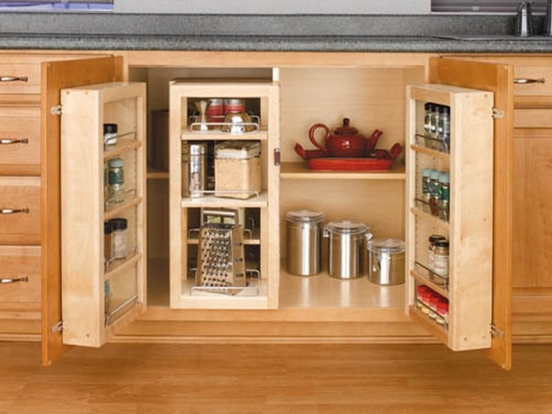 (image for) Rev-A-Shelf 25" Pantry Door w/Hardware - Natural