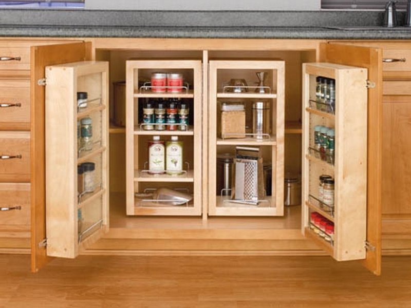Rev-A-Shelf 25\" Pantry Door w/Hardware - Natural
