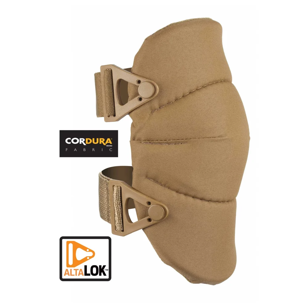 (image for) ALTA 50703.14 AltaSOFT Industrial Capless Knee Pads - AltaLOK Coyote