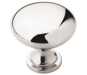 Allison Value 1-1/4" Knob - Polished Chrome