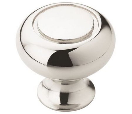 (image for) Allison Value 1-1/4" Ring Knob - Polished Chrome