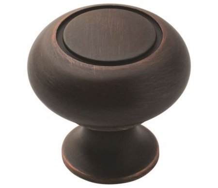 (image for) Allison Value 1-1/4" Ring Knob - Oil-Rubbed Bronze