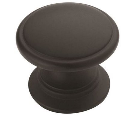 (image for) Allison Value 1-1/4" Knob - Flat Black