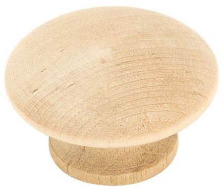 (image for) Allison Value 1-1/2" Knob - Unfinished (Pair)