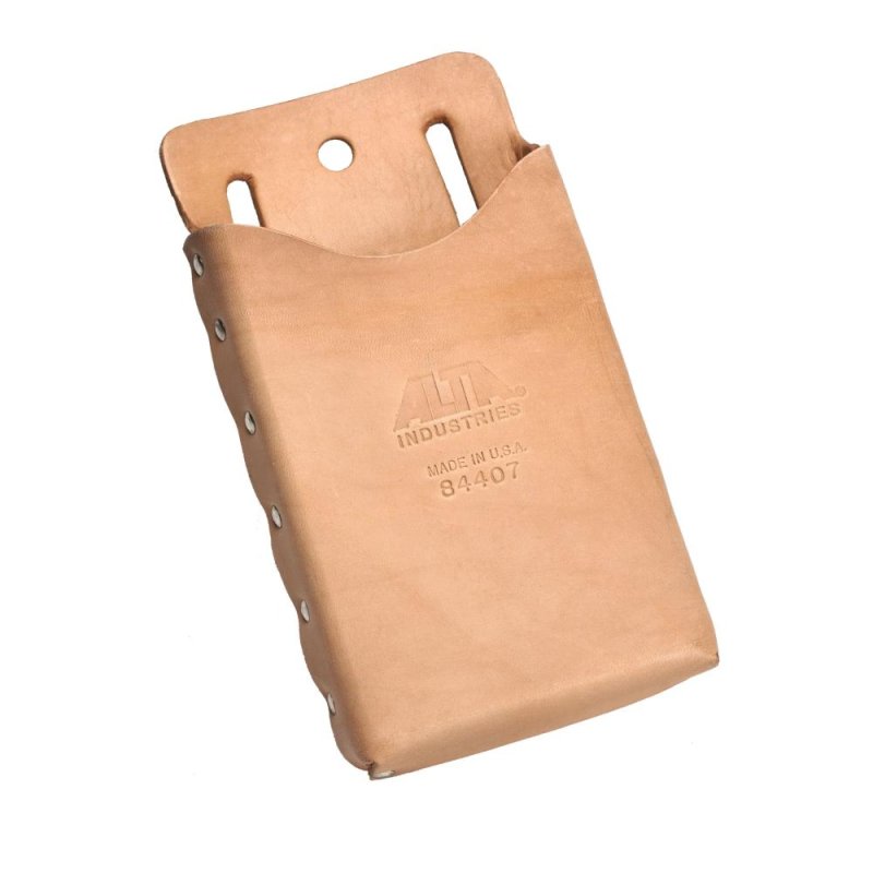Alta 84407 AltaGEAR Leather Single Boxed-Pocket Small Tool Pouch