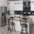 (image for) White Shaker 24" Angle End Base Cabinet - AMCWS-BA24