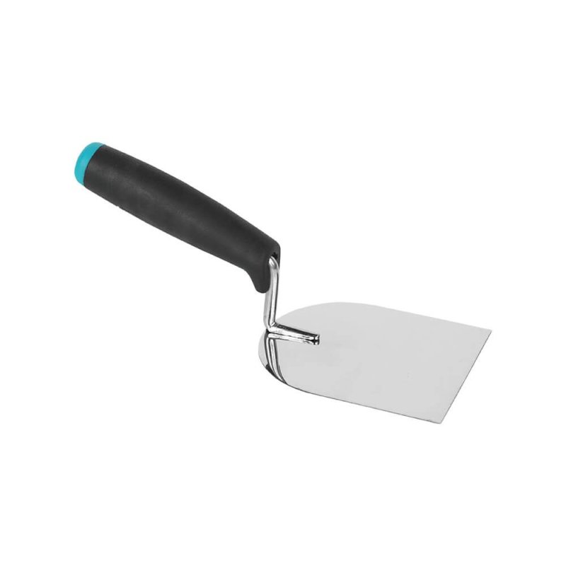 BIHUI BTSHP4 Stainless Steel Bucket Trowel w/ Soft Grip Handle - 4\"
