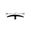 (image for) Burke 930 Snap-Down 1.5" T Molding, 12' Length