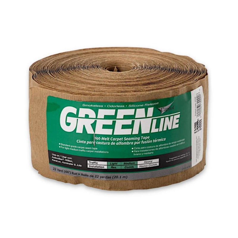 Capitol CX-735 Green Line 3\" Hot Melt Seam Tape