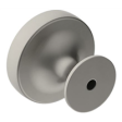 (image for) Amerock Exceed 1-1/2in(38mm) Diameter Knob - Satin Nickel
