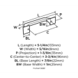 (image for) Amerock Exceed 3-3/4in(96mm) Center-To-Center Pull - Satin Nickel