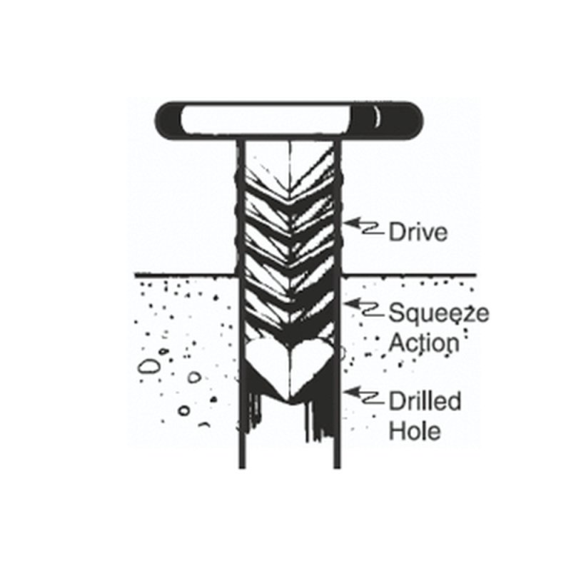 (image for) GUNDLACH 78-J 1/8" x 7/8" Flat Head Aluminum Drives - 1 Lb. Jar