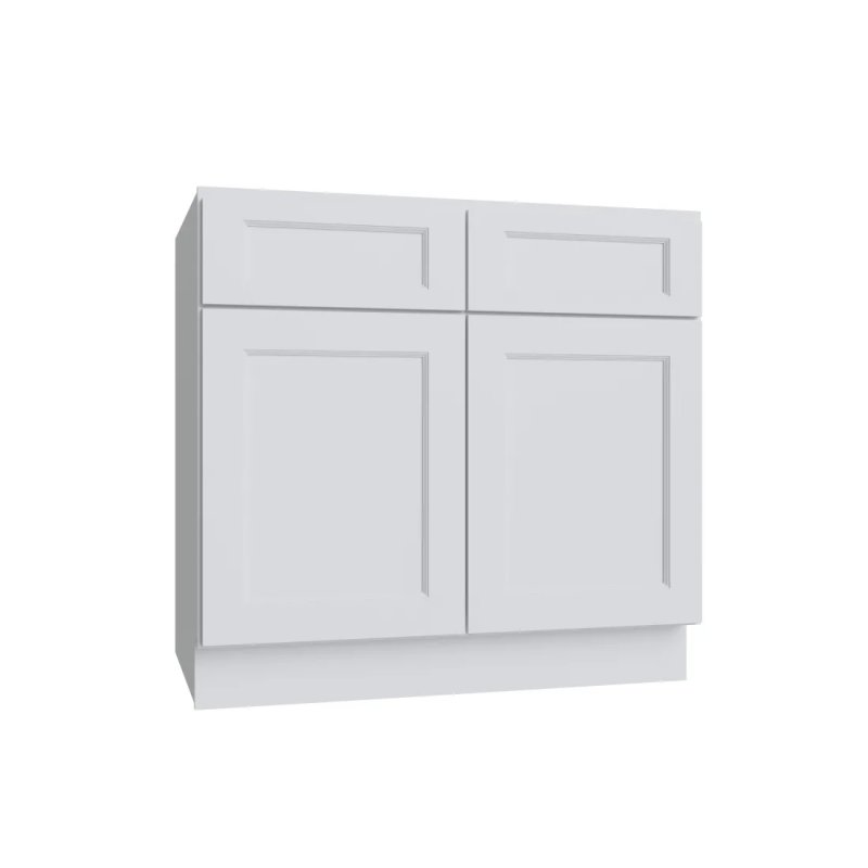 Bright White 39\" Double Door Base Cabinet - BW-B39