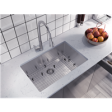 (image for) Pelican PL-HA111 R0 16G Handmade 16 Gauge Stainless Steel Undermount Kitchen Sink 27'' x 18'' w/ Zero Radius Corners