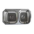 (image for) Pelican PL-VP6040 16G Stainless Steel Double Bowl Undermount Kitchen Sink 32-1/8'' x 18"