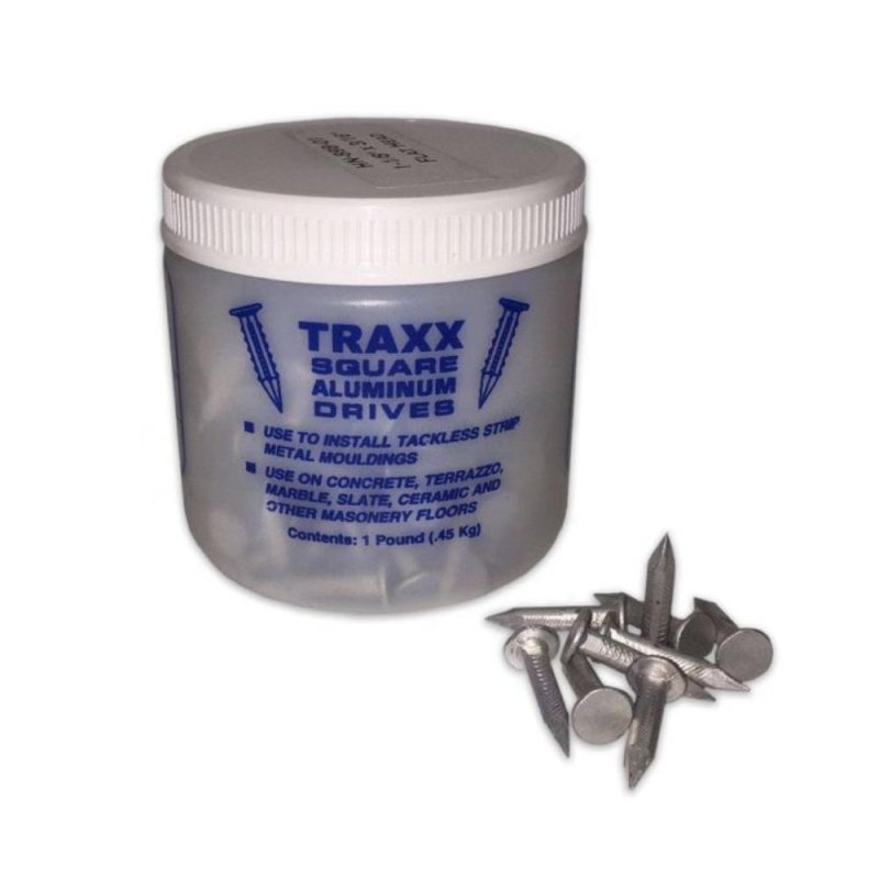 Traxx 7/8\" x 1/8\" Aluminum Drives - 1 Lb. Jar