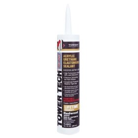 (image for) Tower Sealants TS-00231 Tower Tech 10.1 oz. Modified Acrylic Urethane Sealant - Redwood