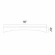 (image for) West Point Grey 48" Arched Valance - WPG-VA48