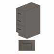 (image for) West Point Grey 18" Three Drawer Vanity Cabinet - WPG-VDB1821