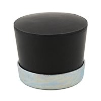 Powernail 06-CAPAB Rubber Mallet Cap - Black w/Steel Ring