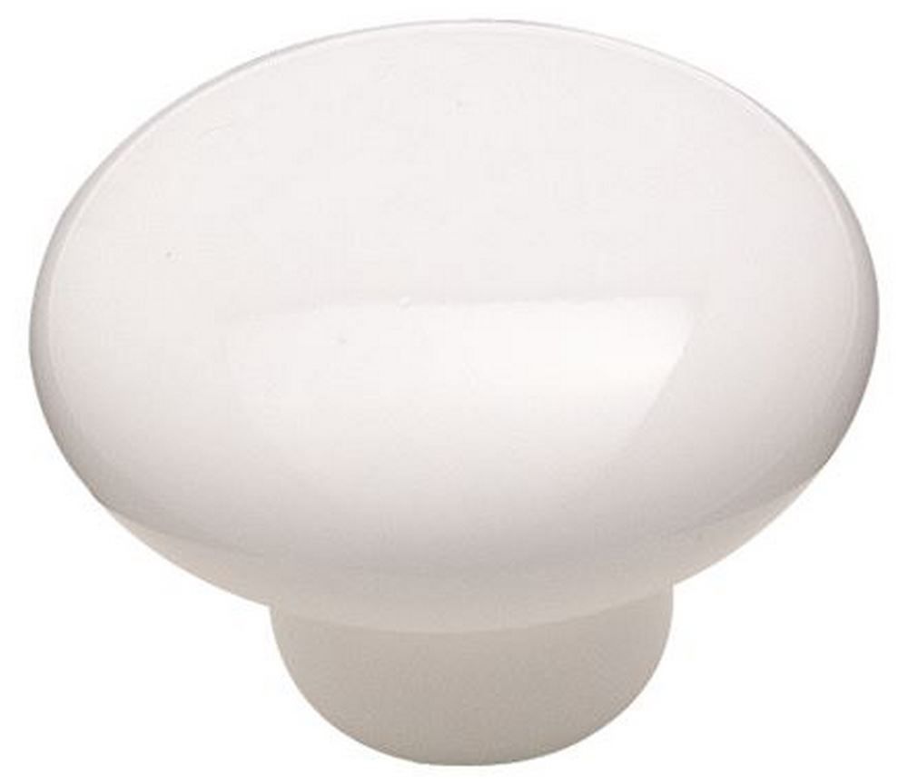 (image for) Allison Value 1-1/2\" Ceramic Knob - White