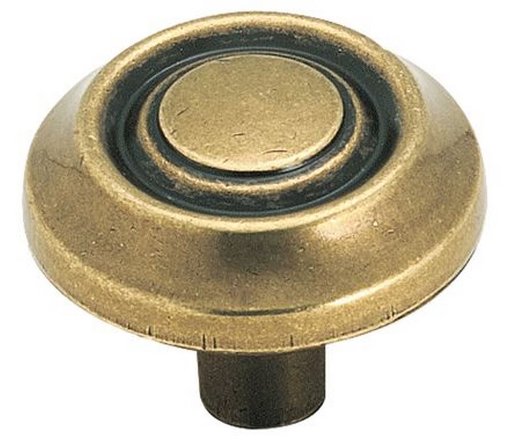 (image for) Allison Value 1-1/4\" Knob - Burnished Brass