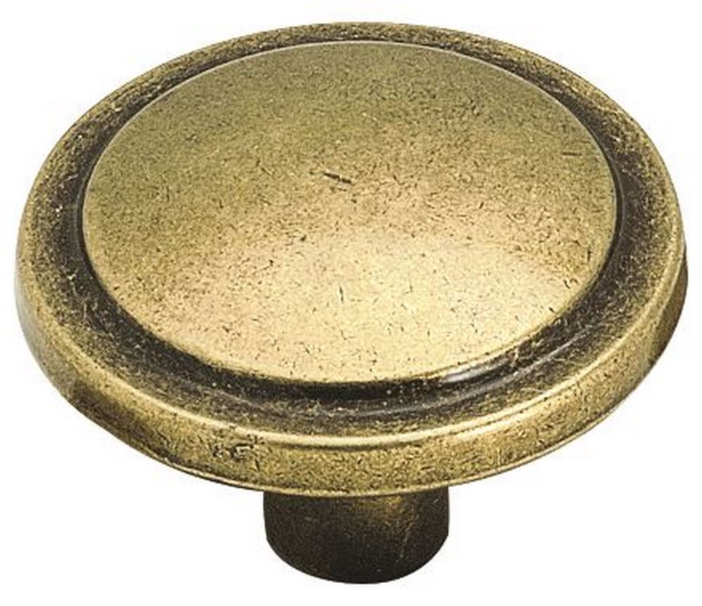 (image for) Allison Value 1-1/4\" Knob - Burnished Brass