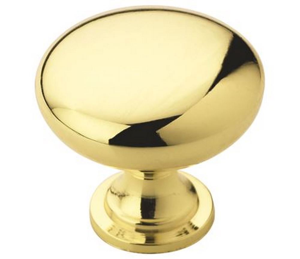 (image for) Allison Value 1-1/4\" Knob - Polished Brass