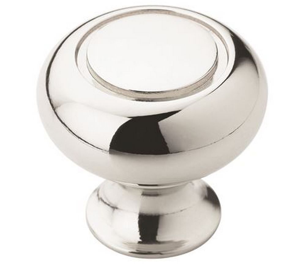 (image for) Allison Value 1-1/4\" Ring Knob - Polished Chrome