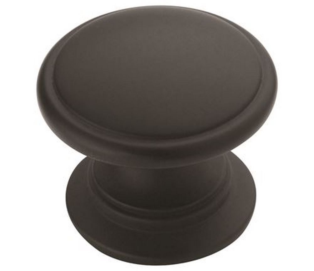 (image for) Allison Value 1-1/4\" Knob - Flat Black