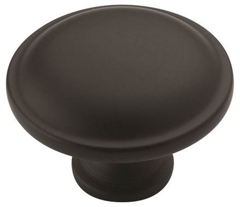 (image for) Allison Value 1-1/4\" Knob - Flat Black