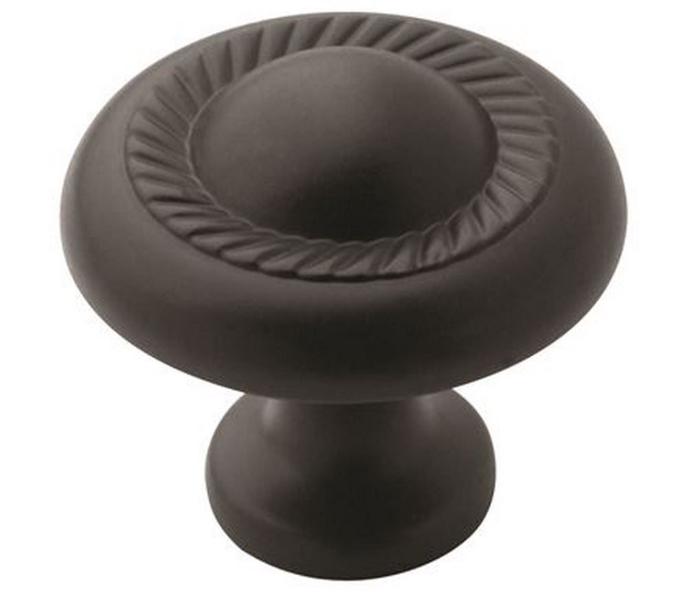 (image for) Allison Value 1-1/4\" Knob - Flat Black