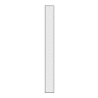 M-Trim 1x6-8' 9/16" x 5-1/4" x 8' Waterproof Baseboard - Deco Square