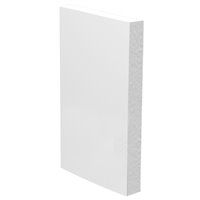 M-Trim 1x8 5/8" x 7-1/4" x 12' Waterproof Baseboard - Deco Square