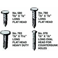 (image for) Crain 783 7/8" x 3/16" Long Flat Head HD Aluminum Drives - 1 Lb. Jar