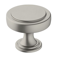Amerock Exceed 1-1/2in(38mm) Diameter Knob - Satin Nickel