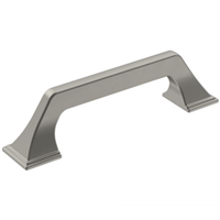 Amerock Exceed 3-3/4in(96mm) Center-To-Center Pull - Satin Nickel