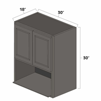West Point Grey 30" x 30" Microwave Wall Cabinet - WPG-MW3030