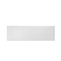 (image for) Pelican PL-FC105 Fireclay Single Bowl Reversible Farmhouse Kitchen Sink 25'' x 18'' - White