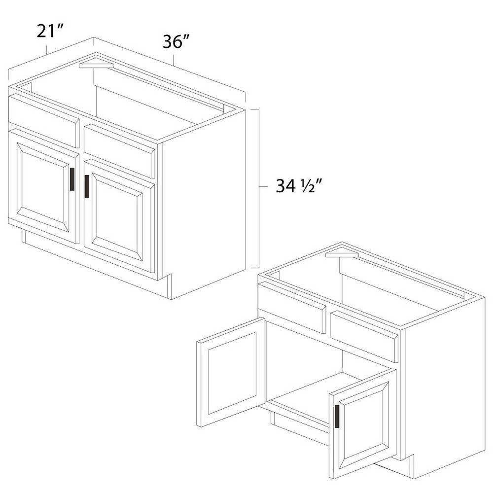 Vanity Sink Base Cabinets