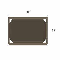 Winchester Grey 21" Vanity Sink Base Cabinet - WIN-V2121