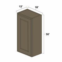 Winchester Grey 18" x 30" Single Door Wall Cabinet - WIN-W1830