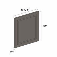 West Point Grey Matching Vanity End Panel - WPG-MVEPBH
